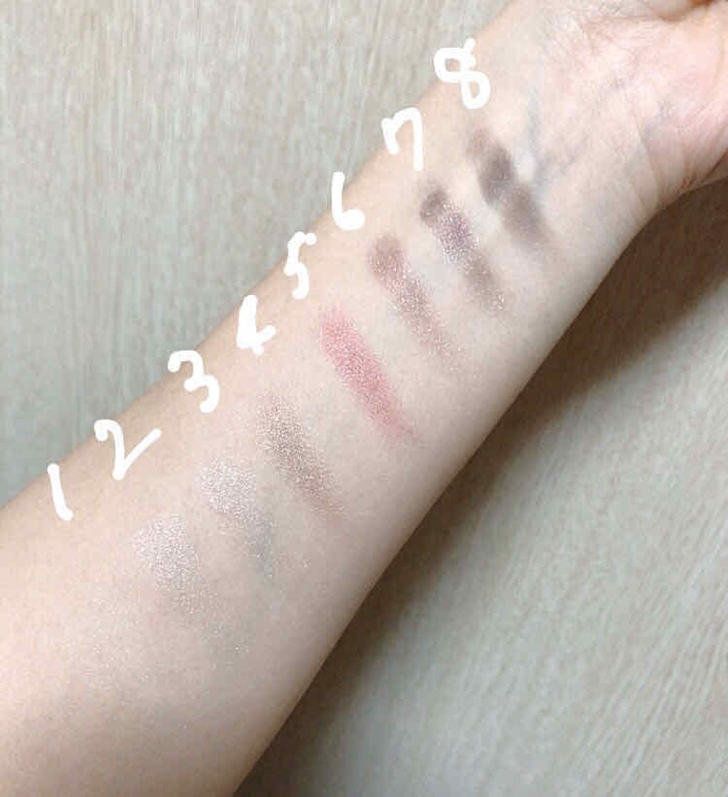 リシェ グラマラスモード アイパレット/Visée/アイシャドウパレットを使ったクチコミ(3枚目)