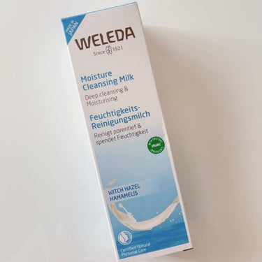 WELEDA モイスチャー クレンジングミルクのクチコミ「-

ヴェレダ　
モイスチャークレンジングミルク

優しい使い心地のミルクタイプのクレンジング.....」（2枚目）