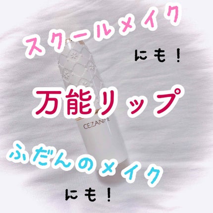 ラスティング リップカラーN/CEZANNE/口紅を使ったクチコミ(1枚目)