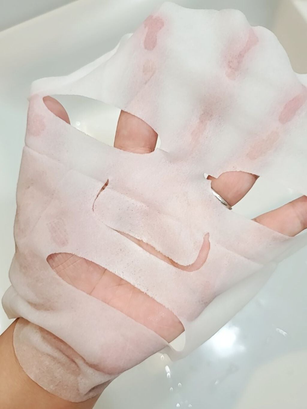 Makgeolli Brightning Mask Sheet/HOLIKA HOLIKA/シートマスク・パックを使ったクチコミ(4枚目)
