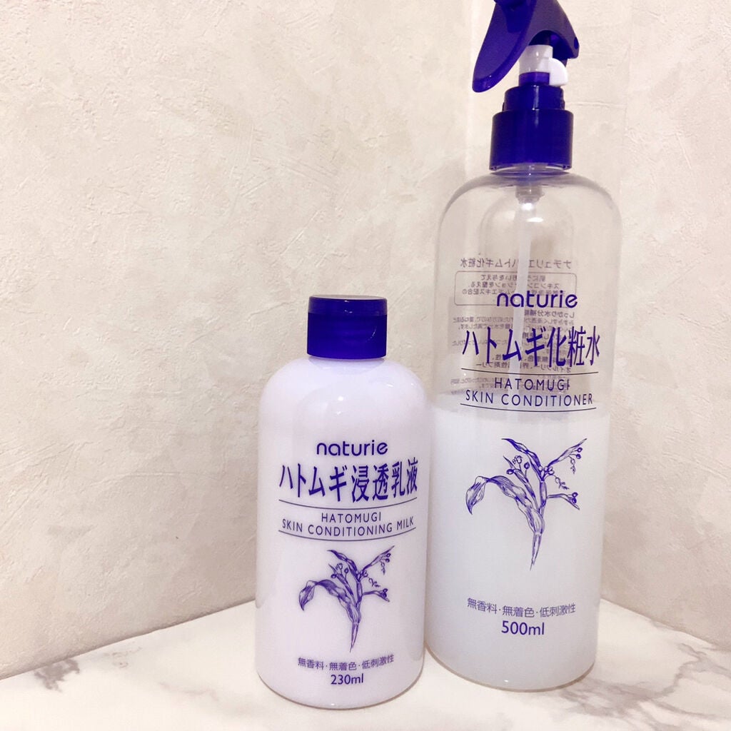 ハトムギ化粧水(ナチュリエ スキンコンディショナー R )/ナチュリエ/化粧水を使ったクチコミ(2枚目)