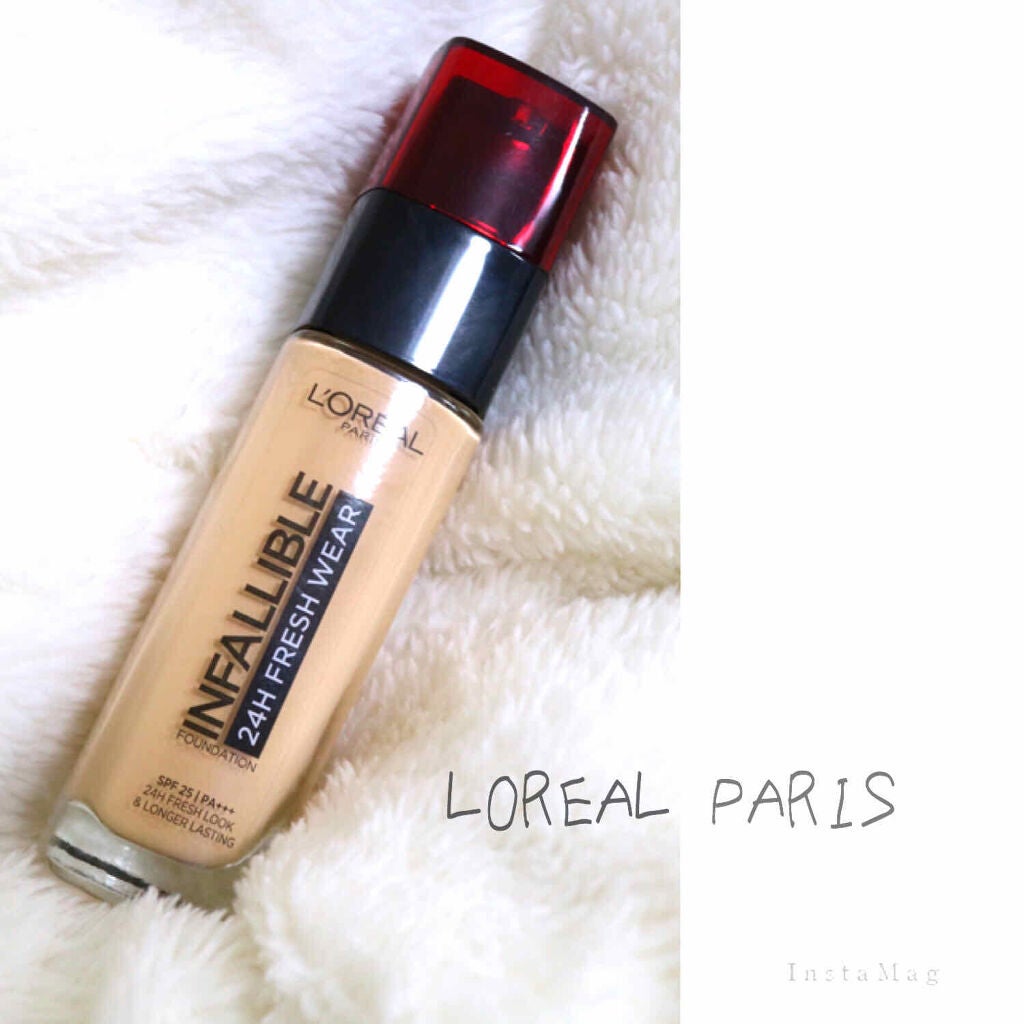 インファリブル フレッシュウェア ファンデーション/ロレアル パリ/リキッドファンデーションを使ったクチコミ(1枚目)