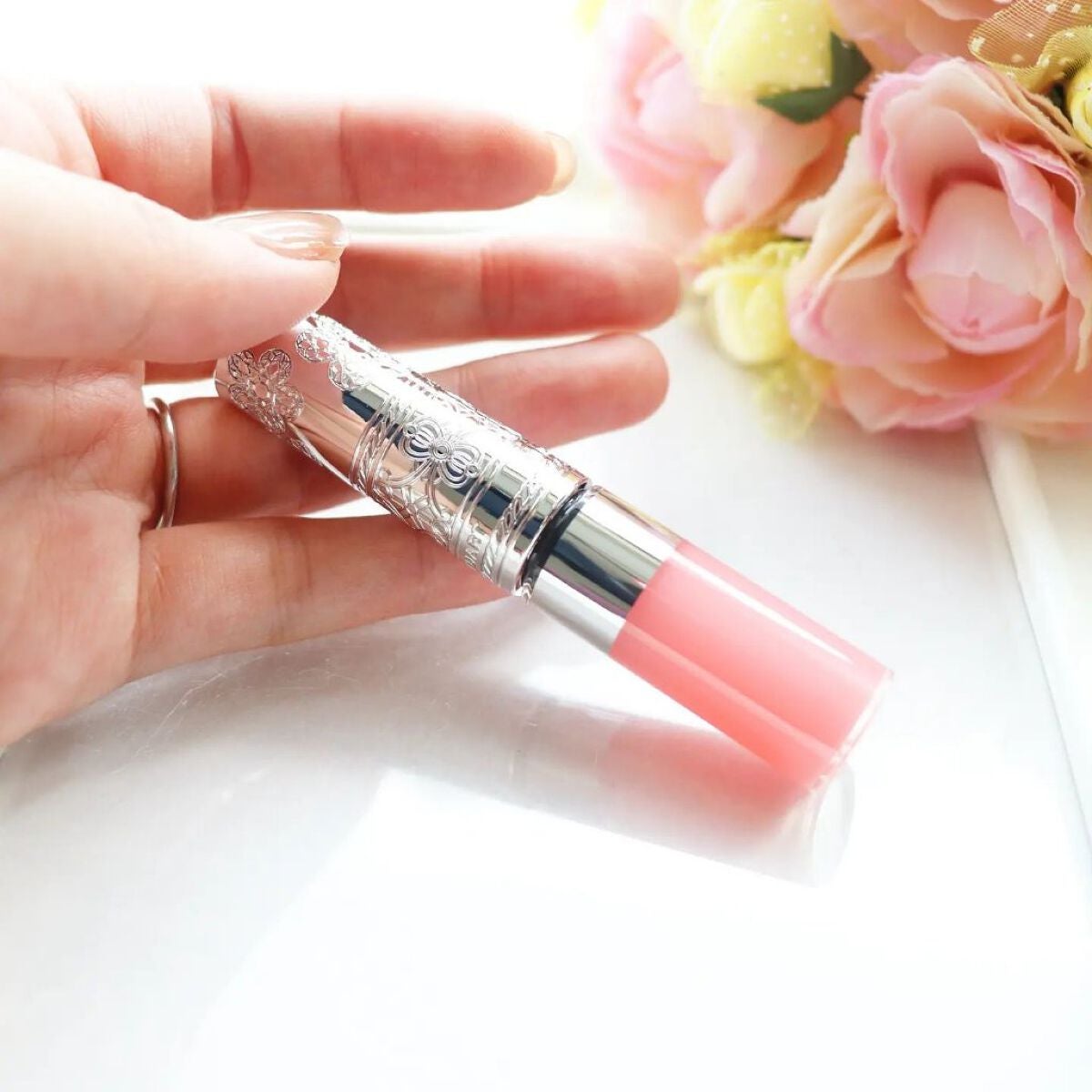 ジルスチュアート クリスタルブルーム リップブーケ セラム/JILL STUART/リッププランパーを使ったクチコミ(2枚目)