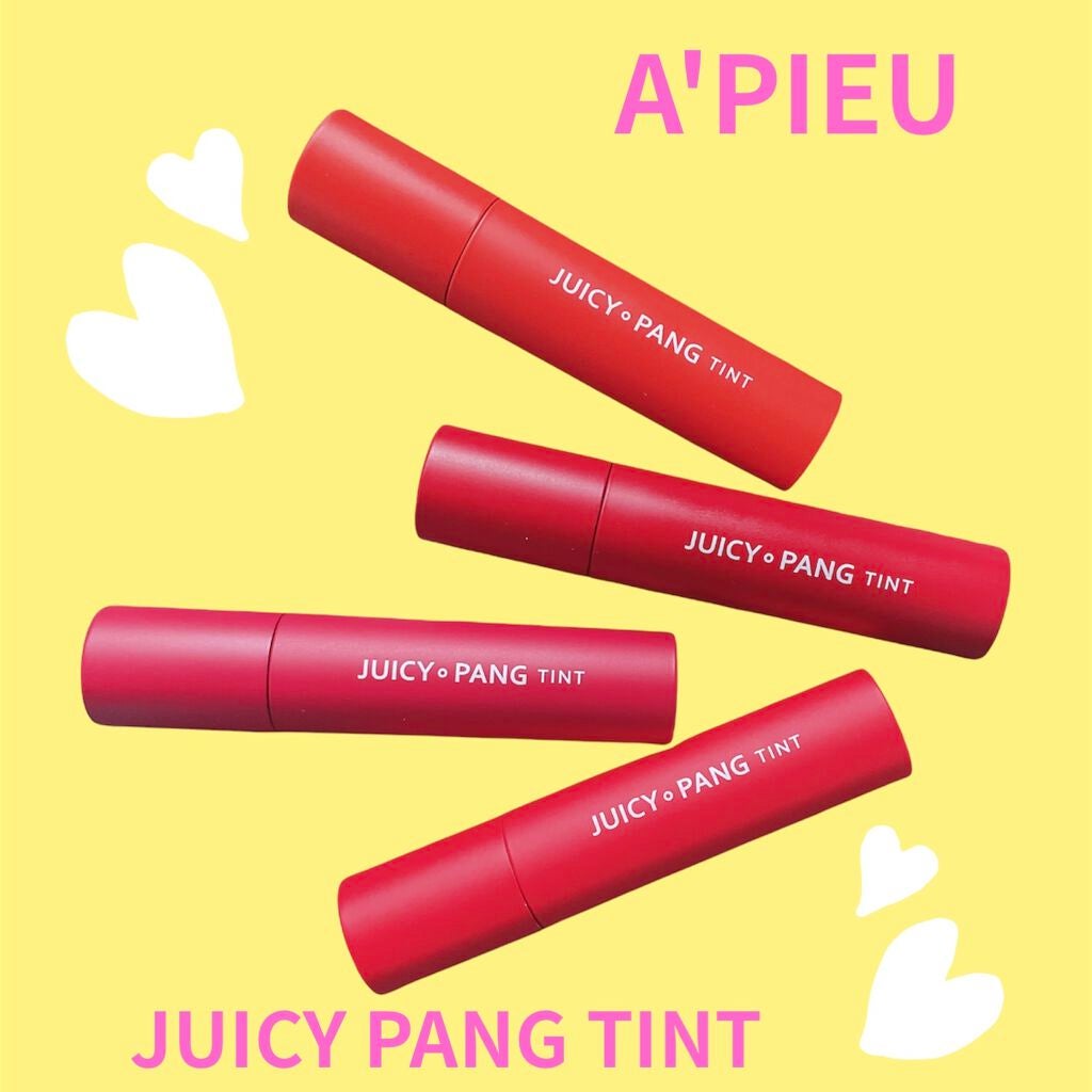 きじとら🐾 on LIPS 「A'PIEU🥀JUICYPANGTINTRD01RD02RD0..」(1枚目)