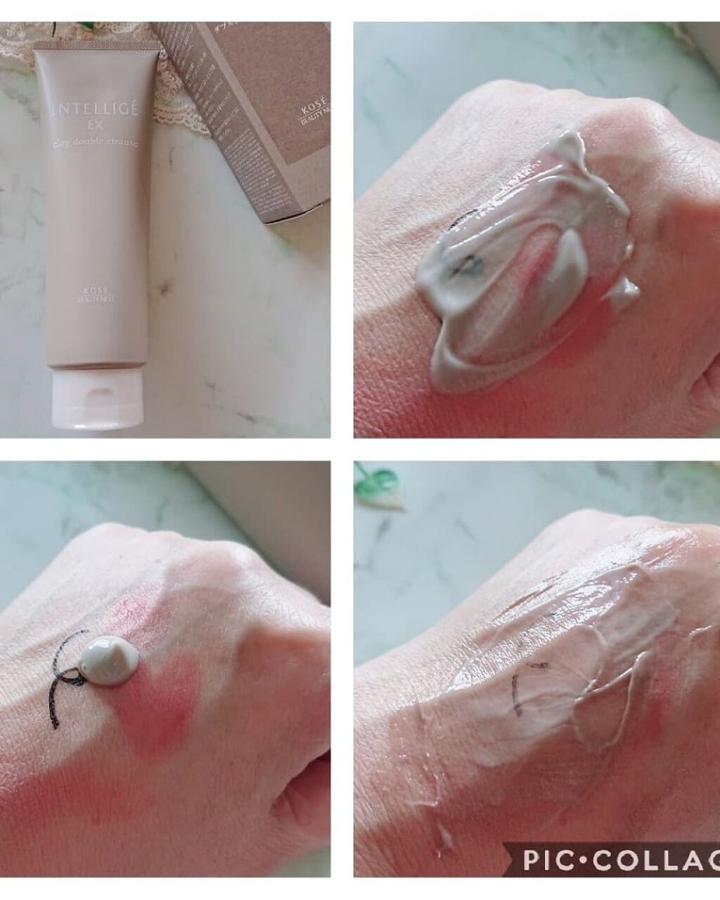 クレイ Ｗ クレンズ/アンテリージェEX/クレンジングクリームを使ったクチコミ（3枚目）