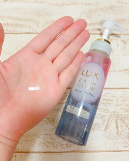 バスグロウ リペア&シャイン シャンプー/トリートメント/LUX/シャンプー・コンディショナーを使ったクチコミ(4枚目)