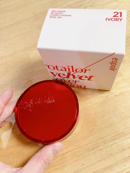 プロテーラービーベルベットカバークッション/espoir/クッションファンデーションを使ったクチコミ(1枚目)