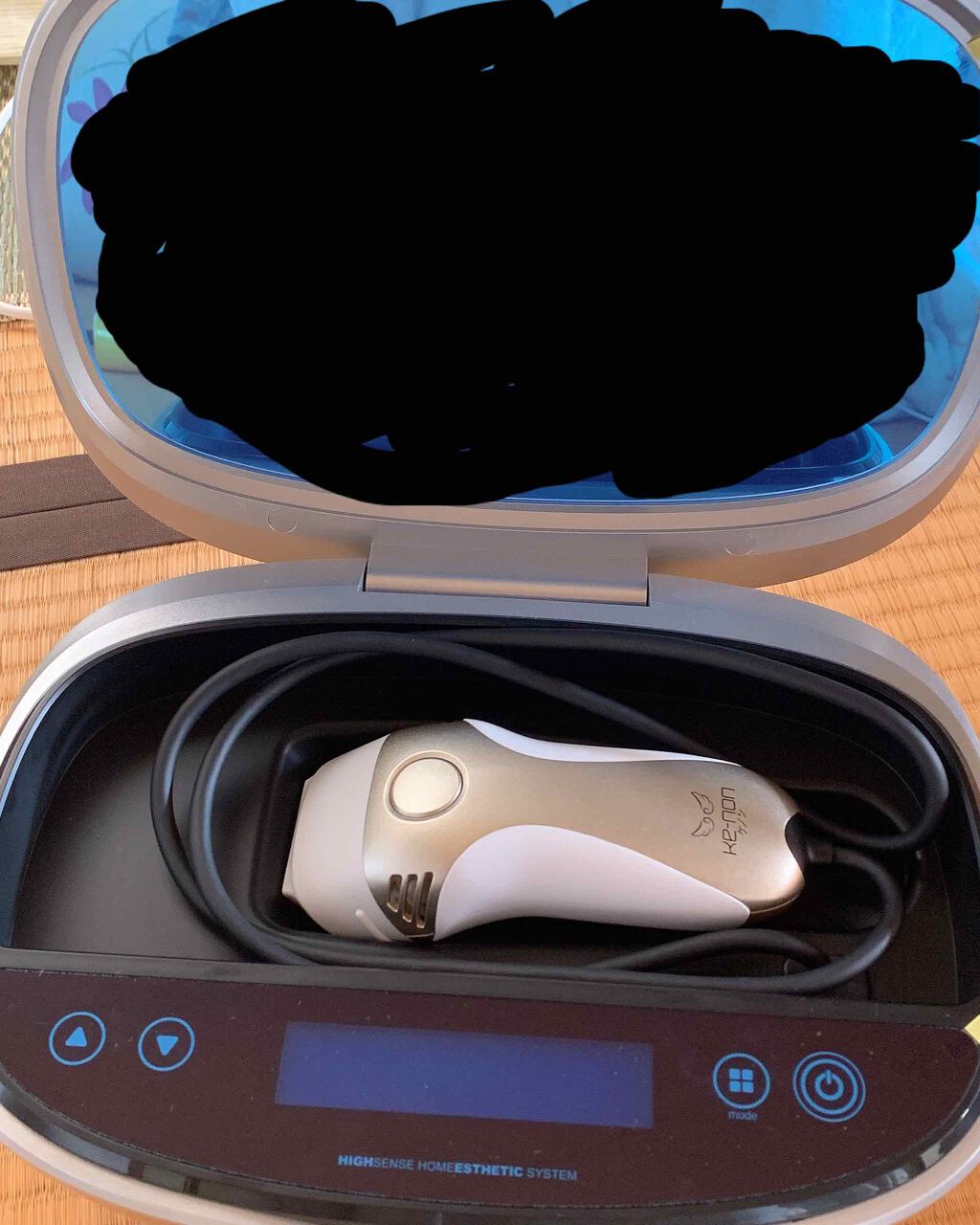 光美容器KE-NON（ケノン）/エムテック/家庭用脱毛器を使ったクチコミ（1枚目）