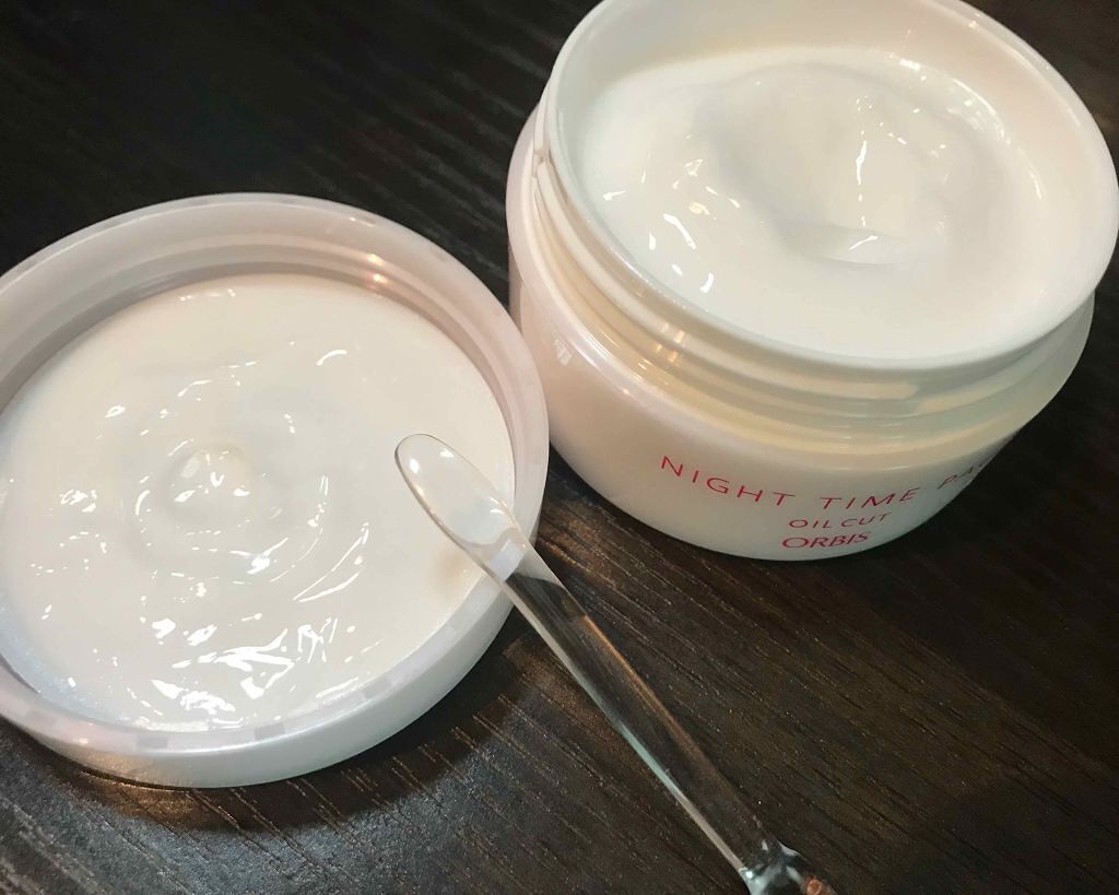 ナイトタイムパック 酵美人 2018/オルビス/フェイスクリームを使ったクチコミ(2枚目)