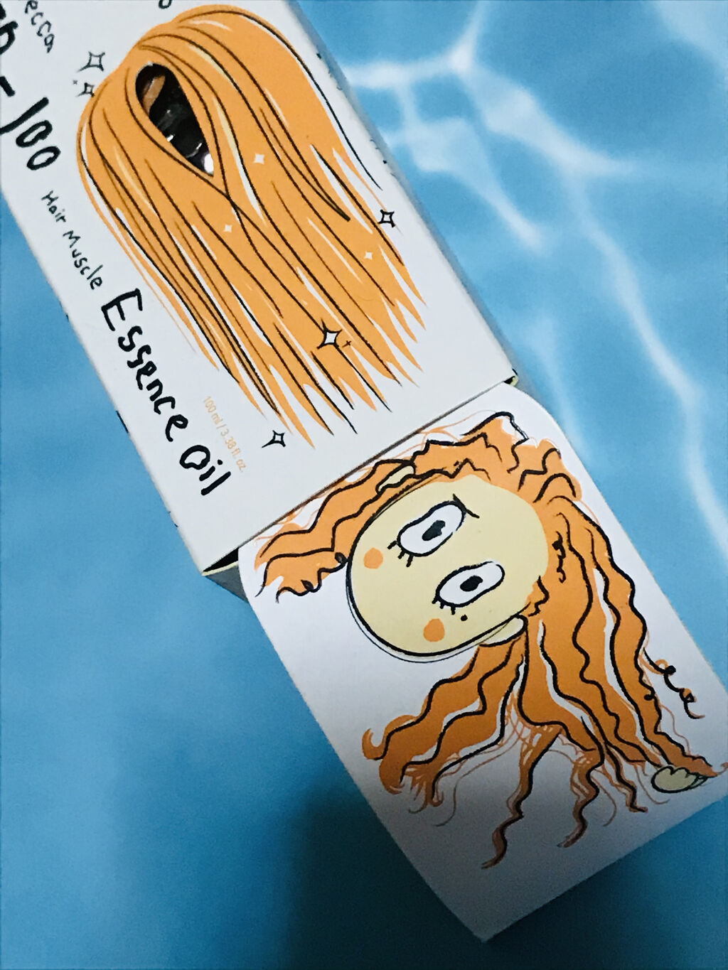 CER-100ヘアマッスルエッセンスオイル/Elizavecca/ヘアオイルを使ったクチコミ（2枚目）