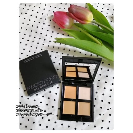 スキンリフレクト フレッシュ コンシーラー/ADDICTION/パレットコンシーラーを使ったクチコミ(1枚目)