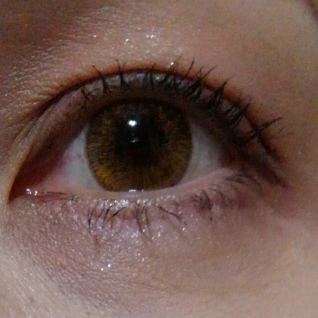 Rich Ann shine Brown/QUEENSLENS/カラーコンタクトレンズを使ったクチコミ（3枚目）