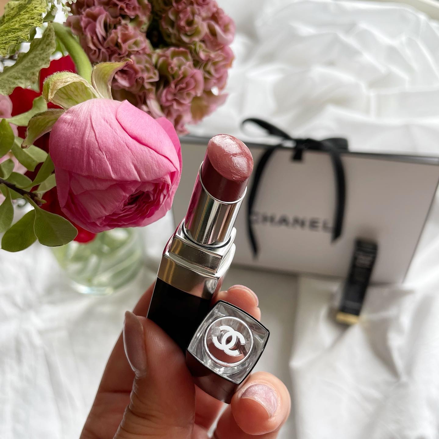 ルージュ ココ ブルーム  118 ラディアント/CHANEL/口紅を使ったクチコミ（1枚目）