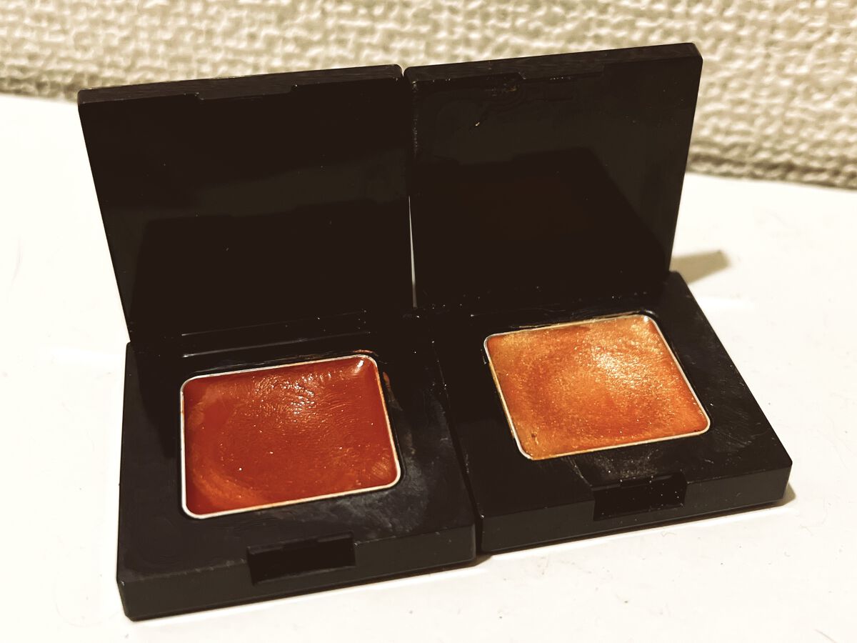 ジンジャーアイシャドウグロウ 1A04 ジョイフルハート/SHIRO/ジェル・クリームアイシャドウを使ったクチコミ（2枚目）