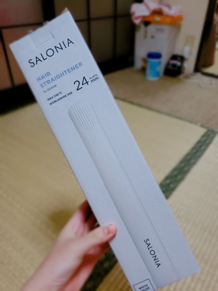 HAIR STRAIGHTENER/SALONIA/ストレートアイロンを使ったクチコミ(1枚目)