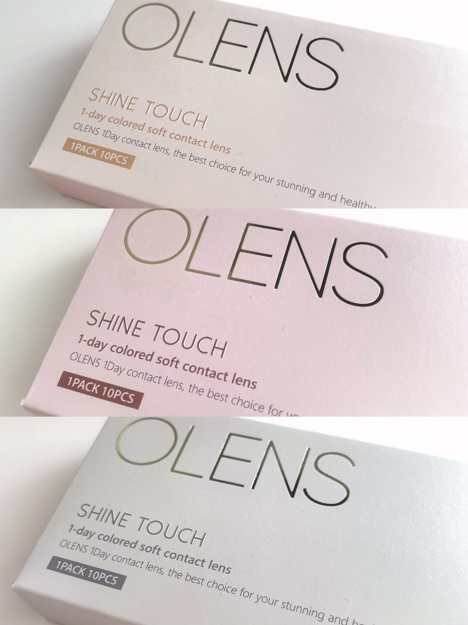 ShineTouch 1day/OLENS/ワンデー（１DAY）カラコンを使ったクチコミ（2枚目）