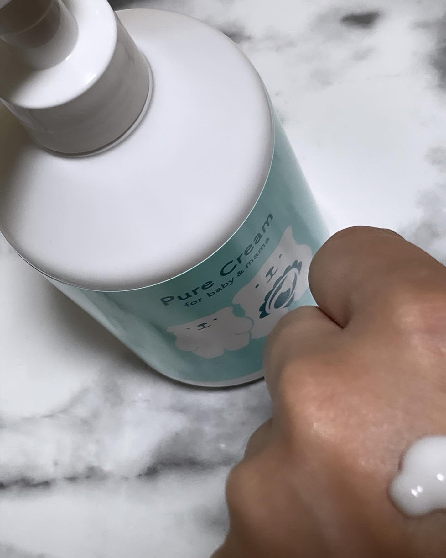 ピュア マテリエ ベビークリーム/pure materie/ボディクリームを使ったクチコミ(2枚目)