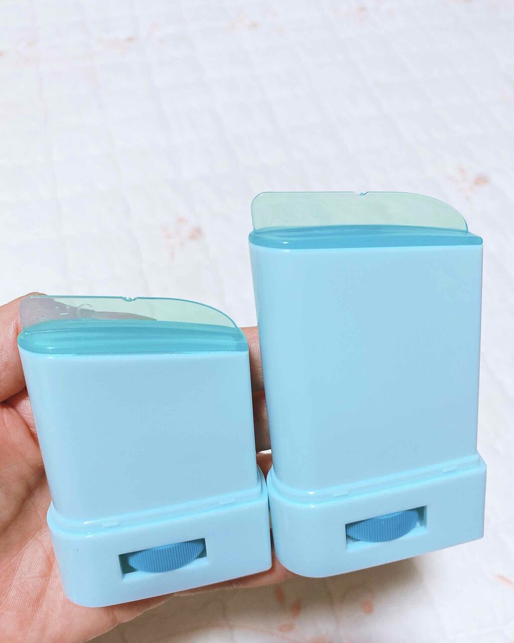 AHC  ナチュラルパーフェクションフレッシュサンスティックのクチコミ「AHC
ナチュラル　パーフェクション　ダブル
シールド　サンスティック
SPF50+PA+++.....」（2枚目）