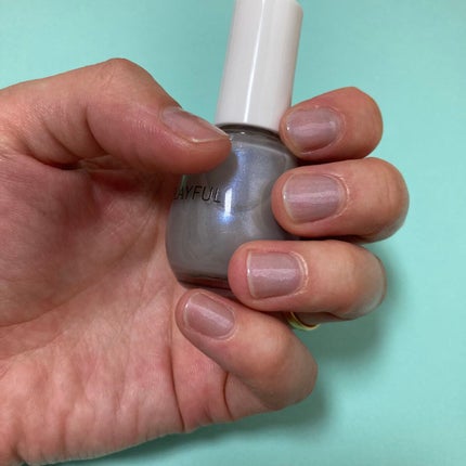 プレイフル アップデートネイル/PLAYFUL/オールインワンネイルを使ったクチコミ(2枚目)