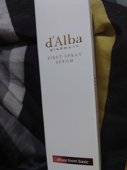 ダルバ ホワイトトリュフファーストスプレーセラム/ダルバ/ミスト状化粧水を使ったクチコミ(4枚目)