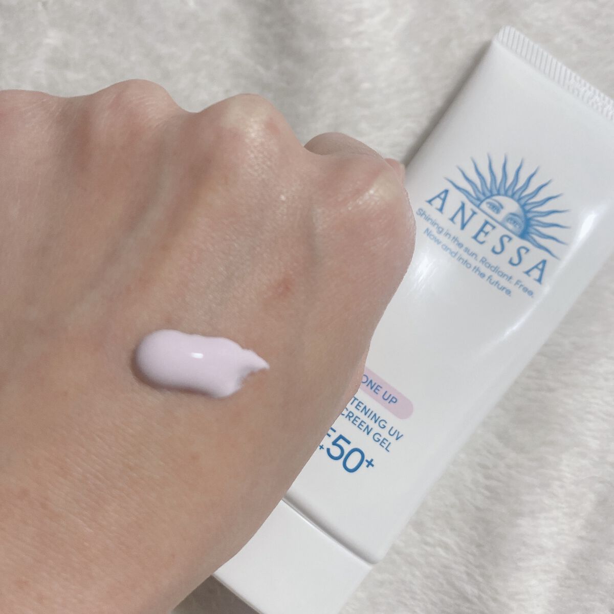 ブライトニングUV ジェル N/アネッサ/化粧下地を使ったクチコミ（2枚目）