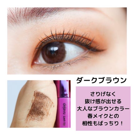 「塗るつけまつげ」自まつげ際立てタイプ/デジャヴュ/マスカラを使ったクチコミ(3枚目)