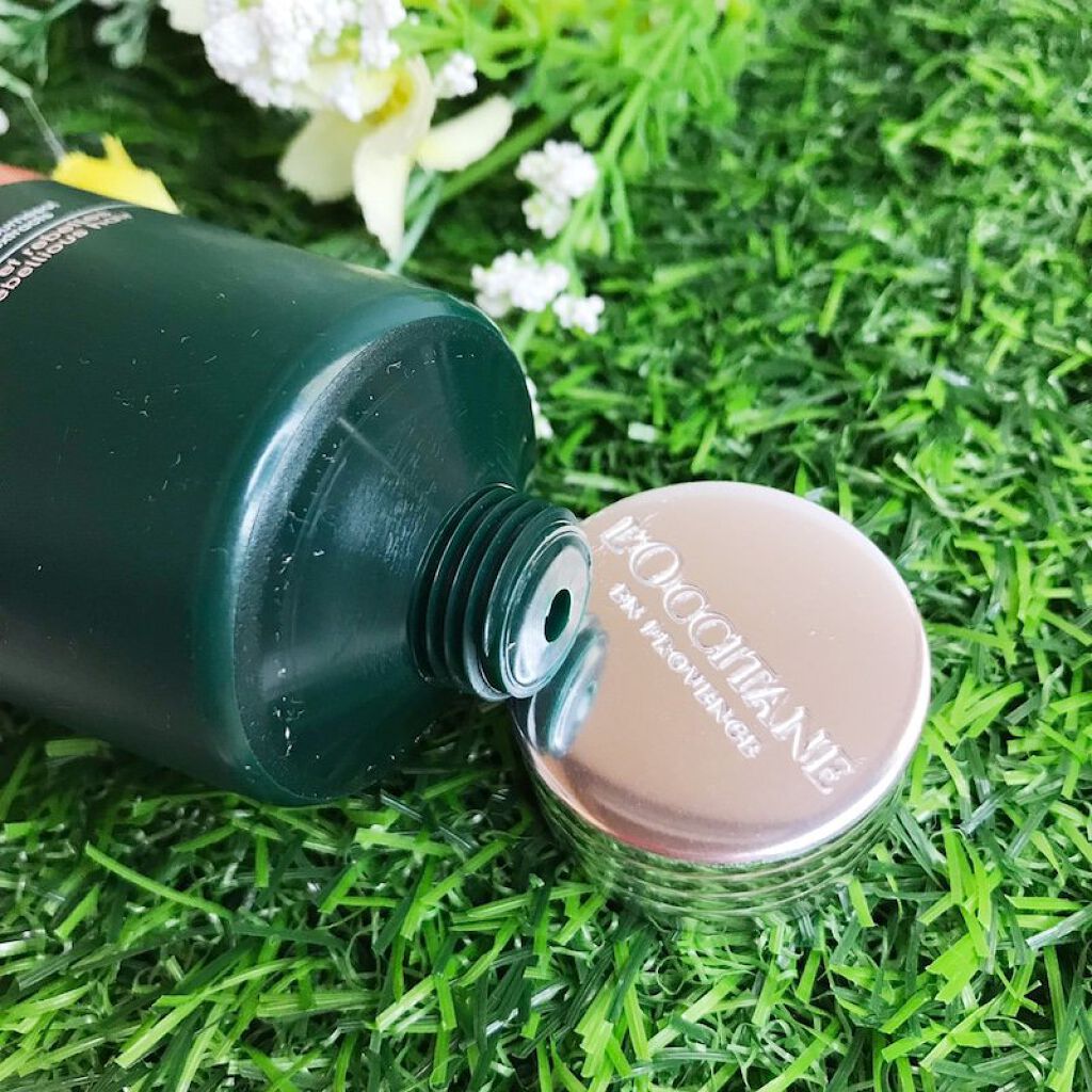 ファイブハーブス リペアリングヘアミルクセラム/L'OCCITANE/ヘアミルクを使ったクチコミ（2枚目）