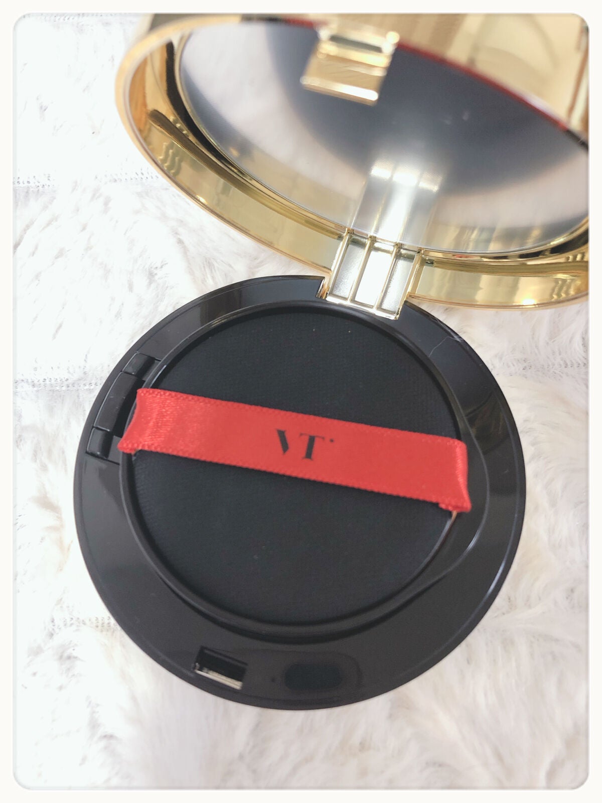 ベリーコラーゲンパクト/VT/クリーム・エマルジョンファンデーションを使ったクチコミ(3枚目)