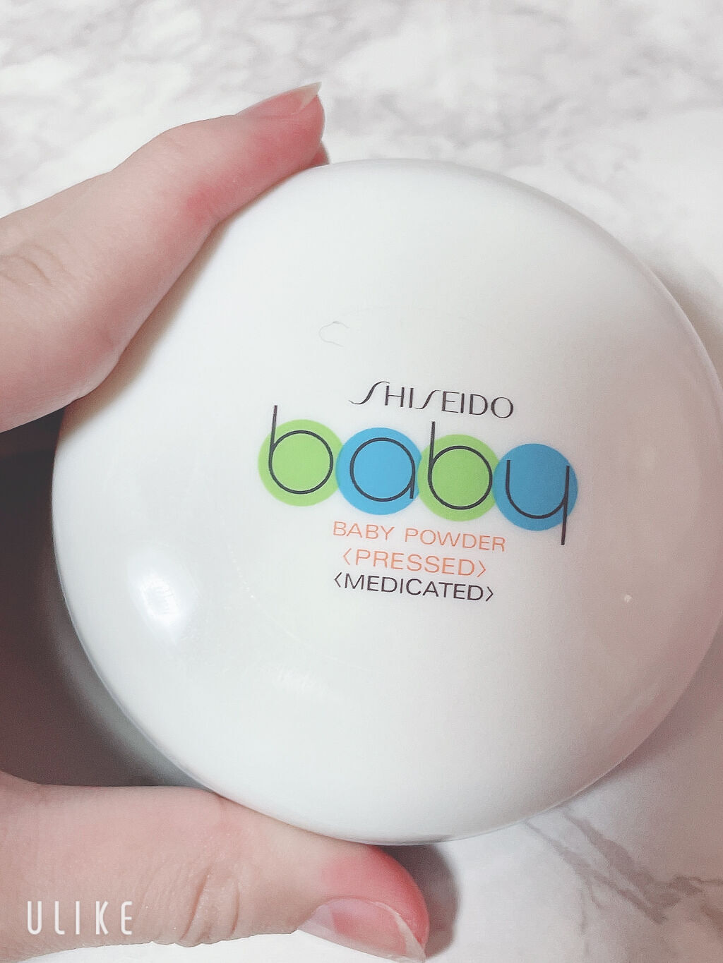 資生堂ベビーパウダー(プレスド)/ベビー/ボディパウダーを使ったクチコミ（1枚目）