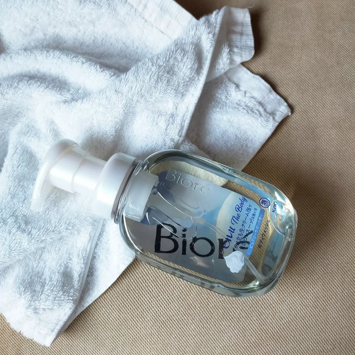 ザ ボディ 泡タイプ ピュアリーサボンの香り/ビオレu/ボディソープを使ったクチコミ(1枚目)