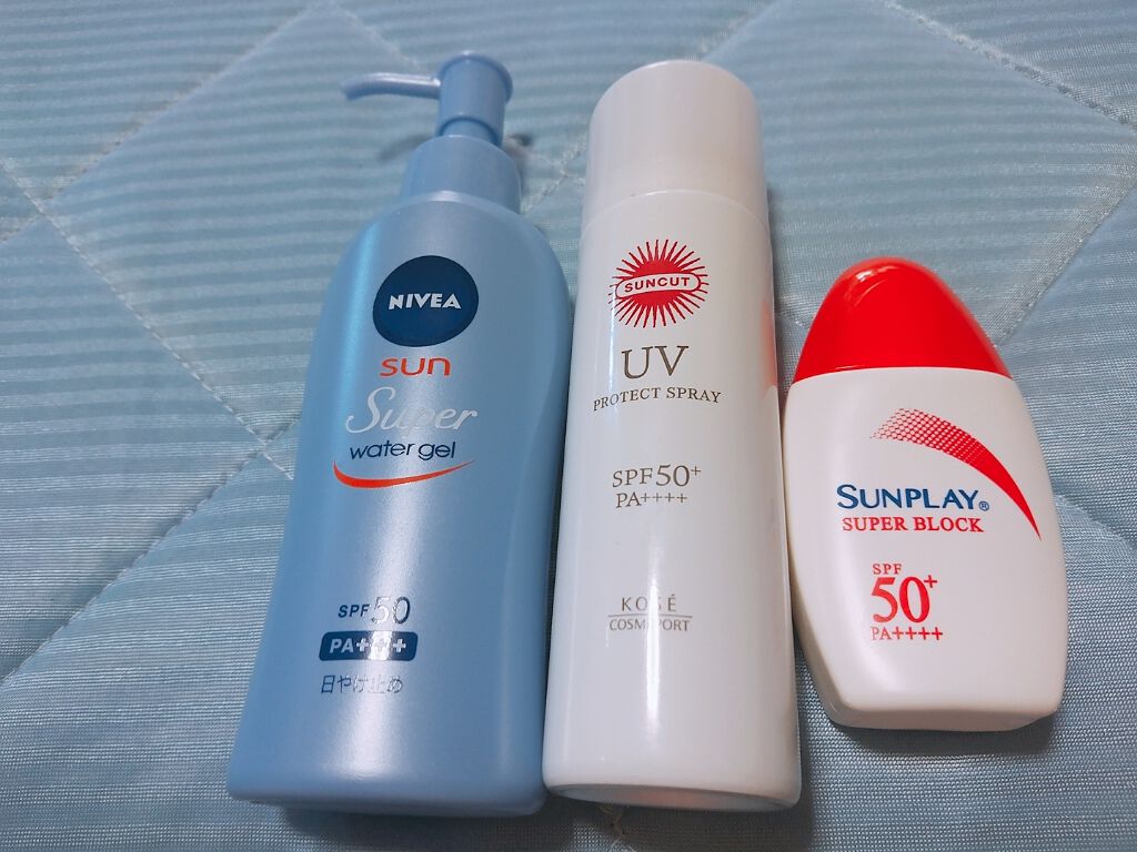 ニベアサン ウォータージェル SPF50/ニベア/日焼け止め・UVケアを使ったクチコミ（1枚目）