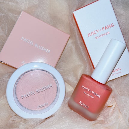 アピュー パステルブラッシャー/A’pieu/パウダーチークを使ったクチコミ(1枚目)