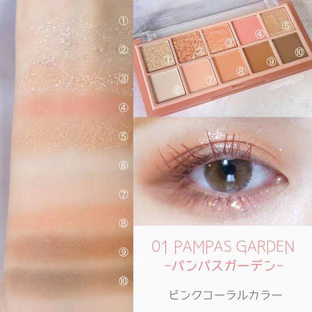 ベターザンパレット/rom&nd/アイシャドウパレットを使ったクチコミ(2枚目)