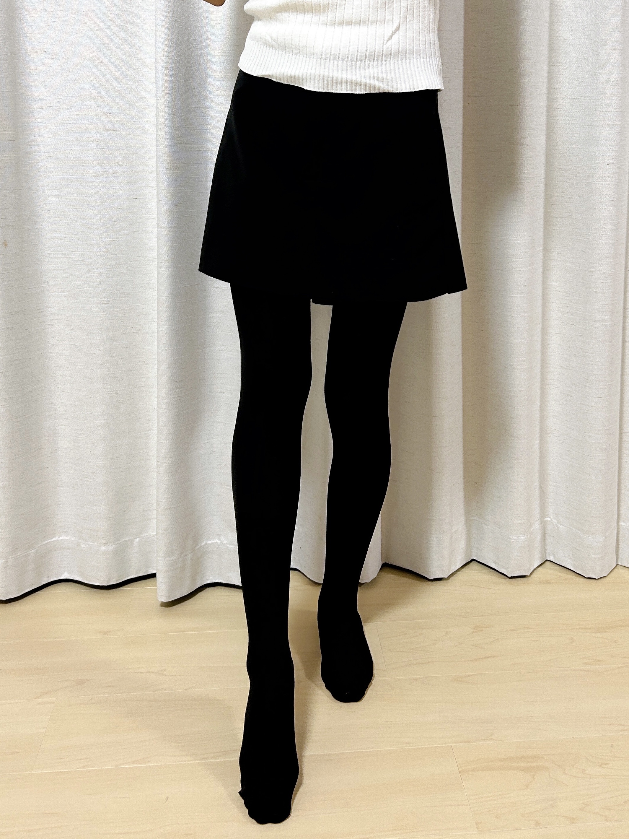 冷え知らず着圧ソックス モクベージュ　M（ふくらはぎ:32～38cm、足首:19～23cm、足サイズ:22~24㎝）/SLIMWALK/着圧ソックス・レギンスを使ったクチコミ（2枚目）