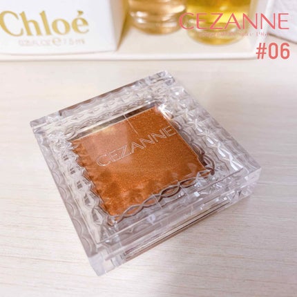 シングルカラーアイシャドウ/CEZANNE/単色アイシャドウを使ったクチコミ(2枚目)