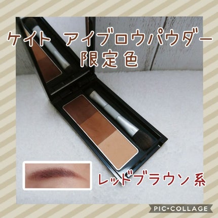 ケイト デザイニングアイブロウ3D/KATE/パウダーアイブロウを使ったクチコミ(1枚目)