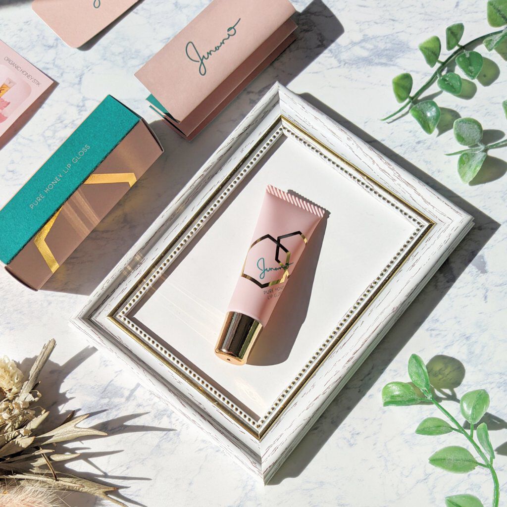 ピュアハニーリップグロス/Junano/リップ美容液を使ったクチコミ（1枚目）