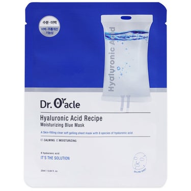 Dr.Oracle ヒアルロン酸レシピ モイスチャライジング ブルーマスク