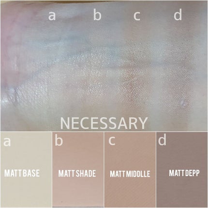 COLORFUL EYE PALETTE/NAMING./アイシャドウパレットを使ったクチコミ(3枚目)