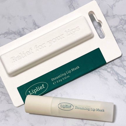 スチーミングリップマスク/Liplief/リップケアを使ったクチコミ(3枚目)