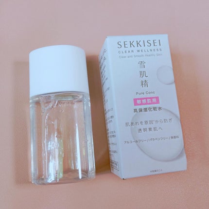 クリアウェルネス ピュア コンクSS/雪肌精/化粧水を使ったクチコミ(1枚目)