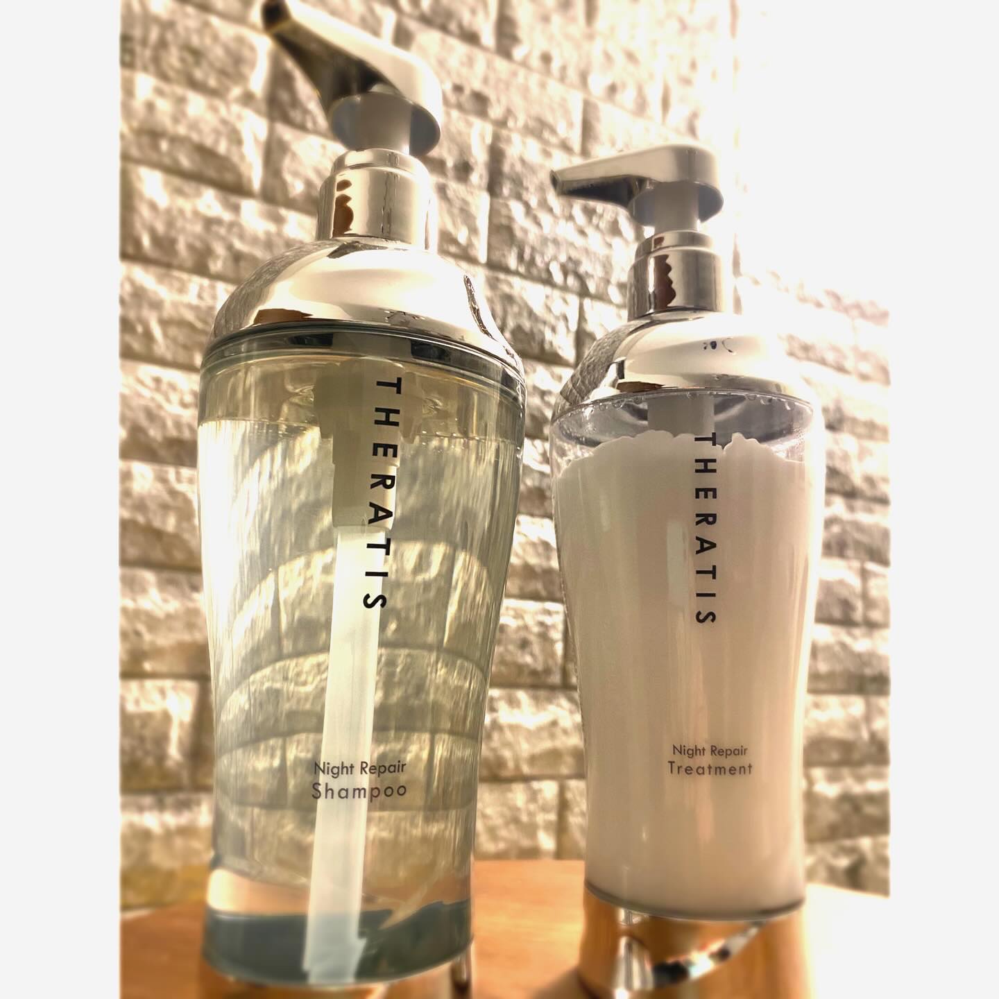 ナイトリペア シャンプー/ヘアトリートメント/THERATIS/シャンプー・コンディショナーを使ったクチコミ（1枚目）