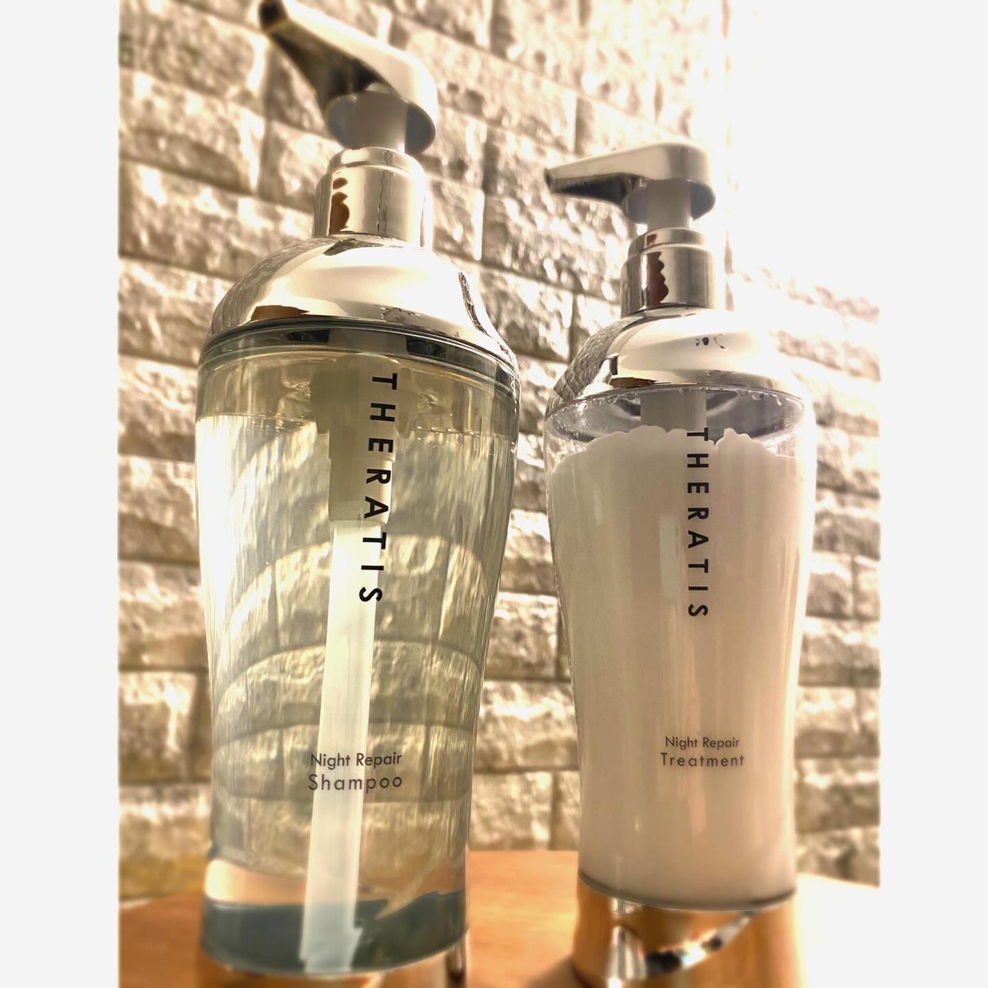 ナイトリペア シャンプー/ヘアトリートメント/THERATIS/シャンプー・コンディショナーを使ったクチコミ(1枚目)