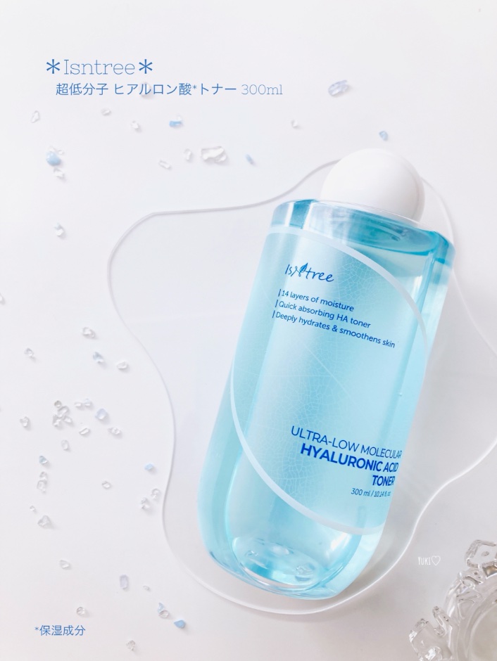 超低分子ヒアルロン酸トナー/Isntree/化粧水を使ったクチコミ（1枚目）