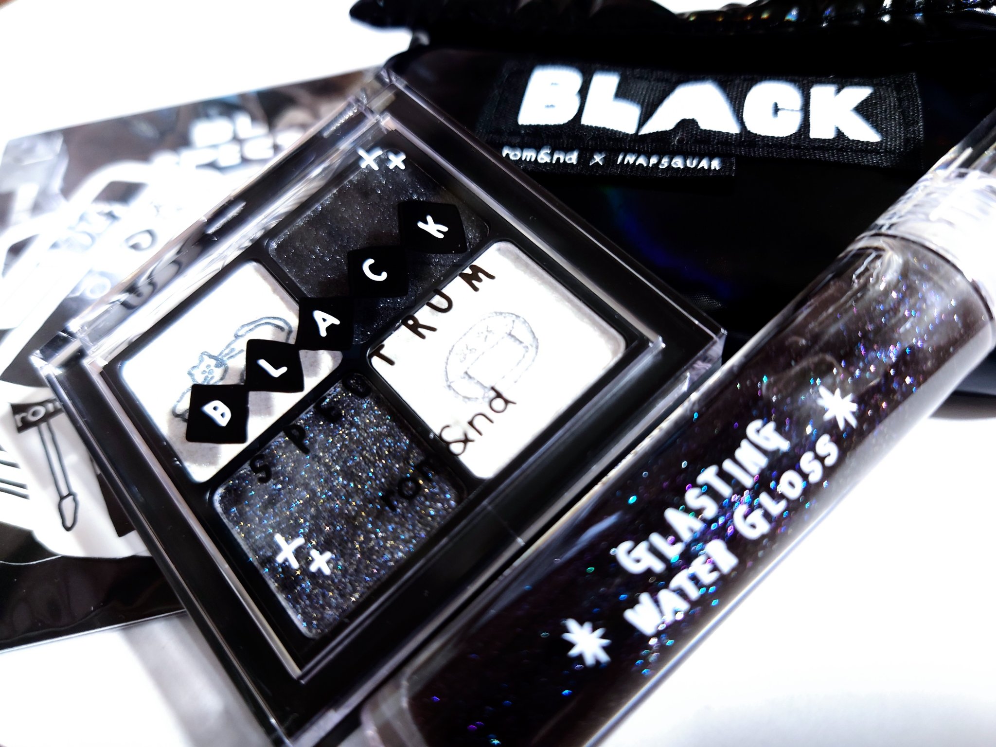 ブラックスペクトラムエディション（rom&nd×INAPSQUARE）/rom&nd/メイクアップキットを使ったクチコミ（3枚目）