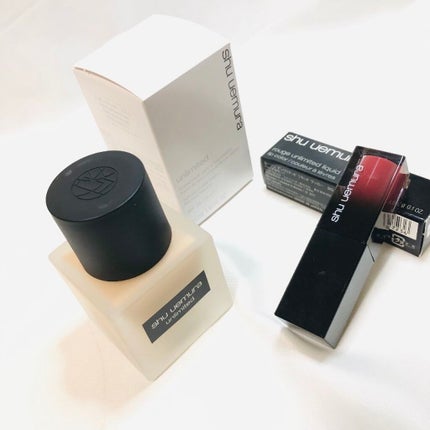 ルージュ アンリミテッド リキッド ラッカー/shu uemura/口紅を使ったクチコミ(1枚目)