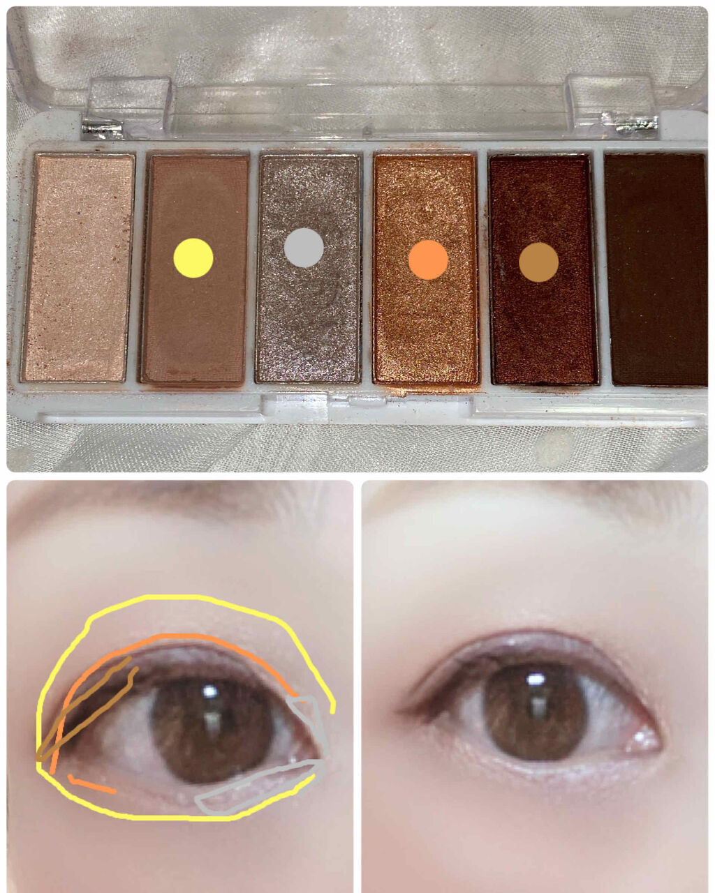 AC カラーアイパレット/AC MAKEUP/アイシャドウパレットを使ったクチコミ（3枚目）