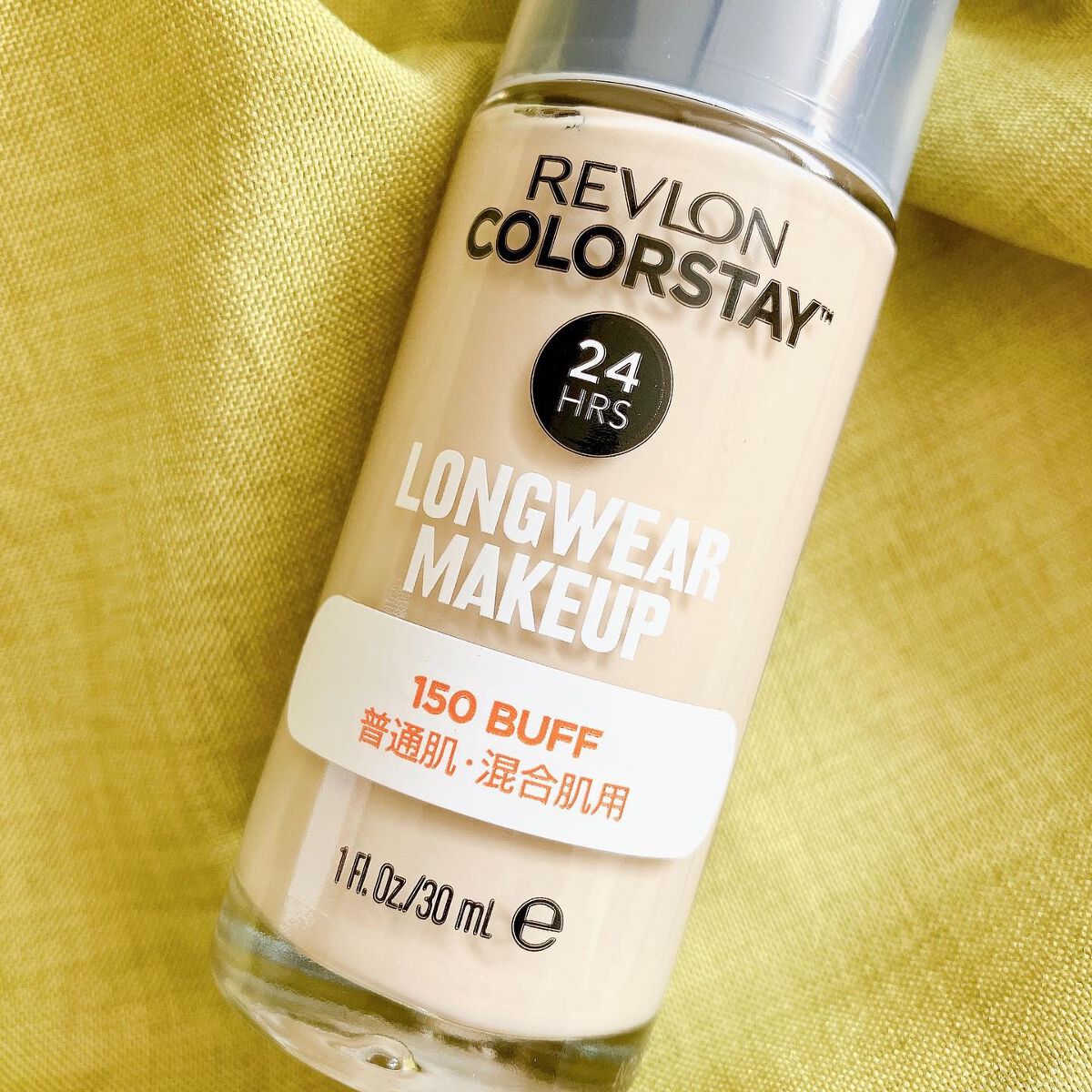 カラーステイ ロングウェア メイクアップ/REVLON/リキッドファンデーションを使ったクチコミ(2枚目)