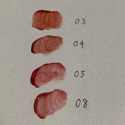 グラスティングウォーターティント/rom&nd/リップティントを使ったクチコミ(4枚目)