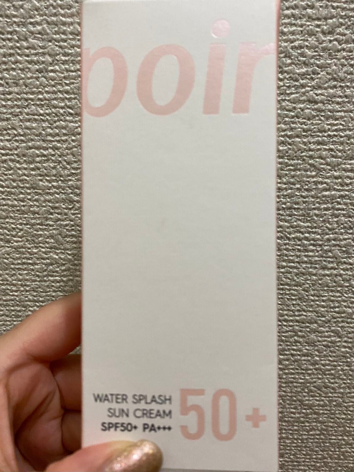 ウォータースプラッシュサンクリーム/espoir/日焼け止め・UVケアを使ったクチコミ(1枚目)